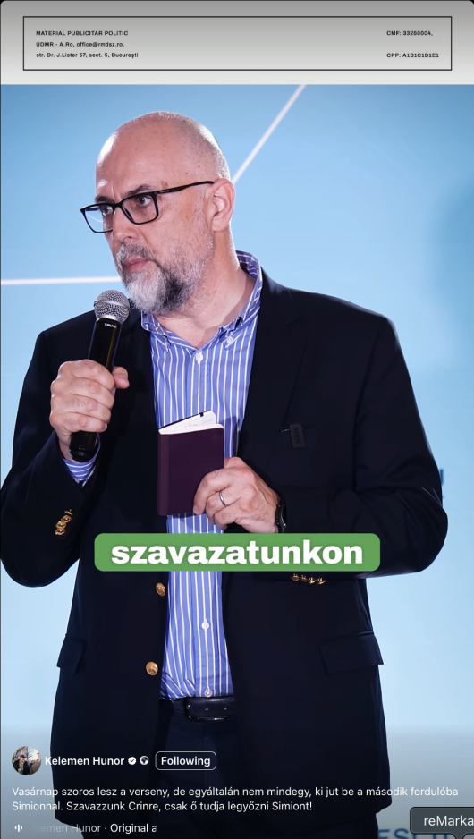 Vasárnap szoros lesz a verseny, de egyáltalán nem mindegy, ki jut be a második fordulóba Simionnal